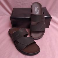 Gambar Original Sandal Pria Dewasa Kulit Coklat Tua Sandal Selop Bapak bapak - COKLAT TUA, 42 dari ARVIAN Footwear & Fashion undefined 1 Tokopedia