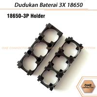 Gambar Dudukan Battery Baterai 3*18650 1 slot Holder Spacer Bracket Case DIY dari OneConnection undefined 3 Tokopedia