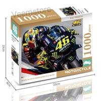 Gambar Jigsaw Puzzle Mainan Edukatif 1000pcs Valentino Rossi MotoGP [70x50cm] dari Veemstore undefined 4 Tokopedia