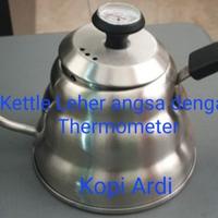 Gambar Kettle leher Angsa dengan Thermometer 1200 ml dari Kopi Ardi2 undefined 3 Tokopedia