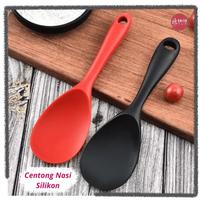 Gambar Spatula Silicon Gagang Kayu Tahan Panas - Centong Nasi Sk dari Mitraaren undefined 3 Tokopedia