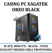 Gambar Casing PC Xagatek Oreo Black - M-ATX, MINI ATX dari Das Technology undefined 1 Tokopedia