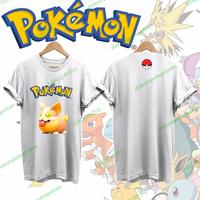 Gambar Baju Kaos Pokemon Yamper Electric Corgi - Tshirt Pokemon 77 - Putih, XS dari Diskongedegedean undefined 2 Tokopedia