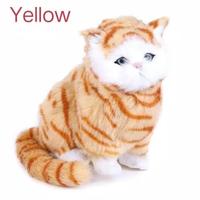 Gambar BONEKA KUCING SIMULASI 3D MIRIP SEPERTI KUCING ASLI BERSUARA MEONG - 1 dari citrastra undefined 5 Tokopedia