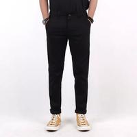 Gambar Celana Panjang Chinos Slim Fit Stretch Formal Casual Katun - Hitam, 28 dari arrastore25 undefined 2 Tokopedia