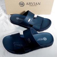 Gambar Sandal formal Pria Sandal Selop Bapak Bapak bagus Murah empuk G-Shoes dari ARVIAN Footwear & Fashion undefined 4 Tokopedia