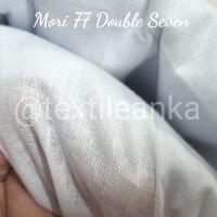 Gambar Kain Mori 77 Mori Tujuh Tujuh Mori Double Seven Kain Kafan Kafhan 7 7 dari Hidup Jaya Textile Online undefined 2 Tokopedia