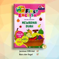 Gambar Buku Aktivitas Anak My First English Mewarnai Buah Untuk Paud Dan Tk dari Sahabat Buku Anak undefined 2 Tokopedia