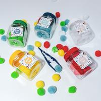 Gambar Mainan Montessori Busy Jar Fine Motoric Play Sorting Pompom dari Kumboid undefined 5 Tokopedia
