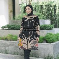 Gambar Samudra Tunik Batik Wanita Prabuseno Ori Katun Full Furing 2 in 1 - Hitam, S dari Batik Modern Prabuseno undefined 1 Tokopedia