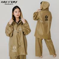Gambar Jas Hujan Pria Wanita ,Mantel Ujan,Raincoat,Jas Hujan Original HANS - crem, L dari hans store_ undefined 1 Tokopedia
