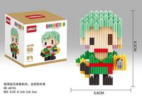 Gambar Mini Nano Block One Piece Ace Lutfy Zoro Mainan Balok 3D Linkgo - 68194 - Lutfy dari Hejoy Toys undefined 4 Tokopedia