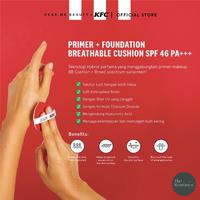Gambar Dear Me Beauty X KFC - Primer + Foundation Breathable Cushion SPF 46 - N01 Nude Ivory dari The New Routines undefined 4 Tokopedia