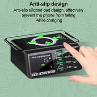 Gambar X9D 110W Multi ports Usb Smart Charger Station + Wireless type C 45w dari STONES ACC 89A undefined 5 Tokopedia