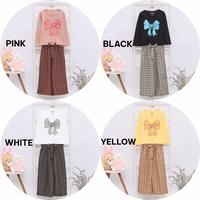 Gambar HAZWA SETELAN KAOS BAJU CELANA KULOT PANJANG ANAK PEREMPUAN BRANDED - BLACK, 6 dari RAFFDLAN SHOP undefined 2 Tokopedia