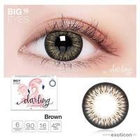 Gambar Softlens X2 Darling - Brown dari sinarindah16 undefined 2 Tokopedia