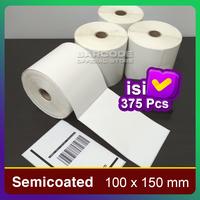 Gambar Kertas Label Semicoated 100 X 150mm Pengiriman Barang 4"X6" ( 375 Pcs) dari Barcode Store Solutions undefined 3 Tokopedia