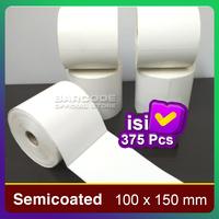 Gambar Kertas Label Printer Barcode 100 x 150 mm (1 Line ) Semicoated Isi 375 dari Barcode Store Solutions undefined 4 Tokopedia