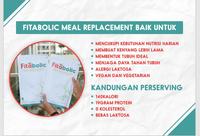 Gambar FITABOLIC | MEAL REPLACEMENT| Hi-Protein Plant Based | TINGGI PROTEIN dari YUMESLIM OFFICIAL undefined 4 Tokopedia