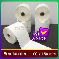 Gambar Kertas Label Printer Barcode 100 x 150 mm (1 Line ) Semicoated Isi 375 dari Barcode Store Solutions undefined 5 Tokopedia