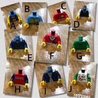 Gambar Lego various minifig torso - A dari Go brick undefined 1 Tokopedia