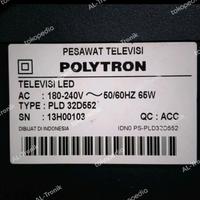 Gambar MAINBOARD TV LED POLYTRON 32 INCH PLD 32D552 MODUL MOBO MB PLD32D552 dari AL-Tronik 2 undefined 5 Tokopedia