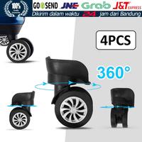 Gambar 4Pcs Replacement Roda Koper Double Wheel Kanan Kiri Putar 360 Derajat dari FunToys711 undefined 1 Tokopedia