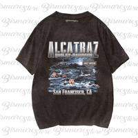 Gambar Kaos Harley Davidson Alcatraz Premium Oversize Tshirt - Vintage Wash, XXL dari BismarcStore undefined 1 Tokopedia