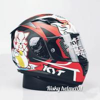 Gambar helm full face KYT r10 motif original - 4, M dari Rizky helmet 01 undefined 3 Tokopedia