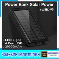 Gambar Solar Power Bank 4 USB Port 20000mAh Power Bank Tenaga Matahari - 4 Port dari Ngapakers Gallery undefined 1 Tokopedia