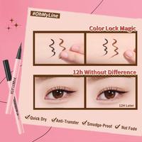 Gambar PINKFLASH Liquid Eyeliner Pigmented Waterproof Tahan Lama Black - Hitam dari SINKER IDN undefined 5 Tokopedia