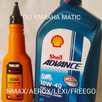 Gambar Paket Oli Shell AX7 1LUntuk Motor Matic Yamaha Nmax Aerox Lexi Freego dari JayaMakmurBerkat undefined 2 Tokopedia