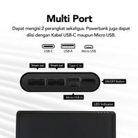 Gambar Micropack Type-C Power Bank 10.000 mAh Black (PB-10000 C) (FS) - Hitam dari Micropack Indonesia undefined 2 Tokopedia