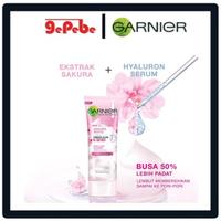 Gambar Garnier Sakura White Pinkish Glow Whip Foam 100ml dari tokokosmetikagepebe undefined 2 Tokopedia