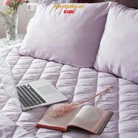 Gambar Sprei 160 Queen Kintakun Dluxe Quilting Square Microtex B2 30cm (5in1) - Spa Blue dari Kamar Rumahku undefined 3 Tokopedia