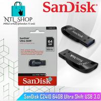 Gambar SanDisk Ultra Shift USB 3.0 Flash Drive CZ410 64GB Black  Flashdisk 64GB dari NTL.ID undefined 1 Tokopedia