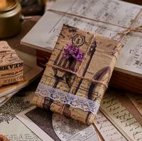 Gambar ST498 - 30Pcs Retro Material Paper Note DIY Scrapbook Planner Journal - Flower Book dari Dlimztore undefined 3 Tokopedia