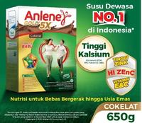 Gambar ANLENE GOLD 5X COKLAT 650GR dari Remaja Lontar undefined 1 Tokopedia