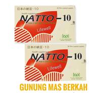 Gambar NATTO-10 Natto 10__Kaplet - Mengurangi resiko serangan jantung - per box dari Gunung Mas Berkah undefined 2 Tokopedia