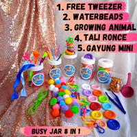 Gambar Mainan Edukasi Busy Jar 8 in 1 Montessori Sensory Anak Bayi Balita Play Toys - Komplit - BusyJarGeometry dari Salwakids Edutoys undefined 1 Tokopedia