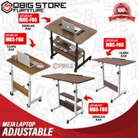 Gambar Mee Do Meja Laptop Adjustable Portable Kerja Belajar Multifungsi - WALNUT-60 dari Qbig Store undefined 1 Tokopedia