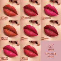 Gambar READY SYB LIP MATTE 8 COLORS - LIP CREAM SYB BPOM - SYB LIPCREAM 03 dari CHICBEAUTE undefined 2 Tokopedia