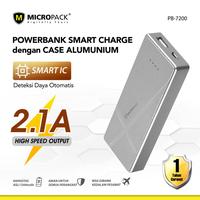 Gambar MicroPack Power Bank 7200mAh PB-7200 Powerbank Fast Charging Charge - Hitam dari GadgetLifestyle Shop undefined 1 Tokopedia