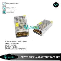 Gambar Power Supply Adaptor 12 volt 12 V 10Ampere 10 A / trafo 10 A 120 Watt dari Qanasia undefined 1 Tokopedia