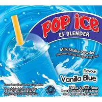 Gambar Pop Ice (Vanila Blue / Avocado / Strawberry) - 1 renteng (10 pcs) - Vanila Blue dari Toko Kelontong HOK undefined 1 Tokopedia