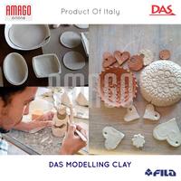 Gambar DAS Modelling Clay Prakarya Tanah Liat Kecil WHITE PUTIH 250g - 348800 dari Amago Online undefined 5 Tokopedia