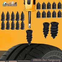Gambar Isi 10 Tambal Ban Sekrup Karet Alat Tambal Ban Untuk Mobil Motor - S dari Abeeing undefined 1 Tokopedia