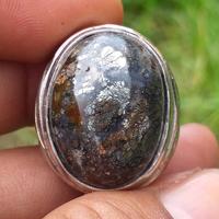 Gambar Batu Akik Sigori Lafau P. Nias Karakter Urat Mineralnya Kilau Metalik dari Gemsmart Club Gemstone undefined 4 Tokopedia