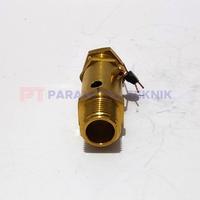 Gambar Safety valve boiler 3/8" / pengaman compressor setrika uap / Wipro - 3/8" dari Paramitha Teknik undefined 5 Tokopedia