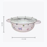 Gambar Panci Masak Tempura Nabe 20cm Soft Pink dari Toko grosirjoss undefined 4 Tokopedia